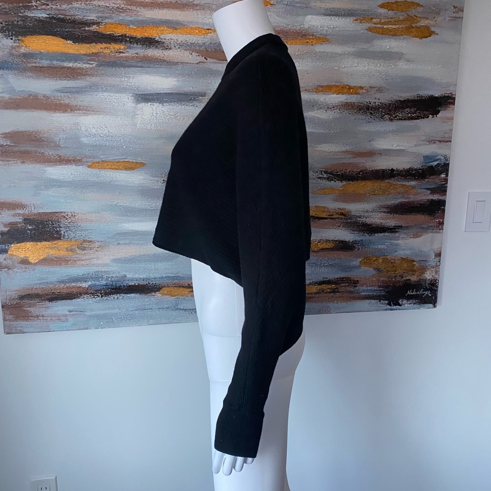 ARITZIA Wilfred Free Black Lolan Sweater - Picture 9 of 12
